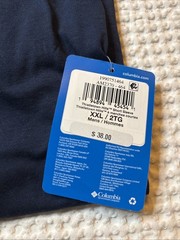 Columbia Omni-Wick T Shirt Mens XXL Regular Fit NWT Navy Blue