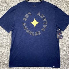 Los Angeles Galaxy Shirt Men Large Fanatics Short Sleeve Crew Neck Cotton New