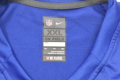 Nike NFL New York Giants Odell Beckham Jr #13 On Field Jersey Royal Blue Men 2XL
