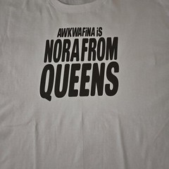 Same Day Shipping Awkwafina Is Nora From Queens Shirt Small Medium Large Or XL