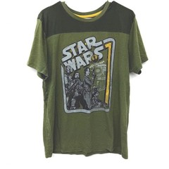 Star Wars Rogue One Fifth Sun Graphic Sci-Fi Tee Mens XL Green