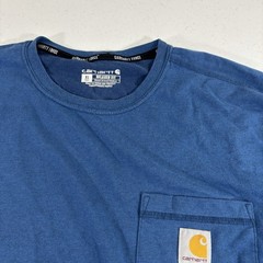 Lot 5 Carhartt Force Workwear T Shirts Men’s Size XLT Tall 104616 Stretch READ!