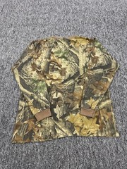 Vtg Realtree Shirt Men Large Advantage Timber Camo Ace Sportswear Henley USA