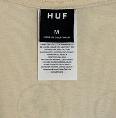 HUF Outernational Men’s Medium JM Studio Design Beige S/S Graphic T-Shirt Tee
