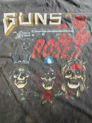 Guns N Roses T Shirt Adult S/M Sleeve Graphic Band Concert