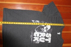 STRUCK Movie SHIRT Large Gray Short Sleeve Cotton Poly Blend Salt Lake Portland