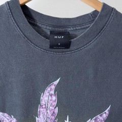 HUF Crystal Buddy Black Wash T-Shirt size Small