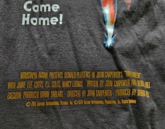 John Carpenter’s Halloween Graphic T Shirt Black Adult L Horror Night Stopped By