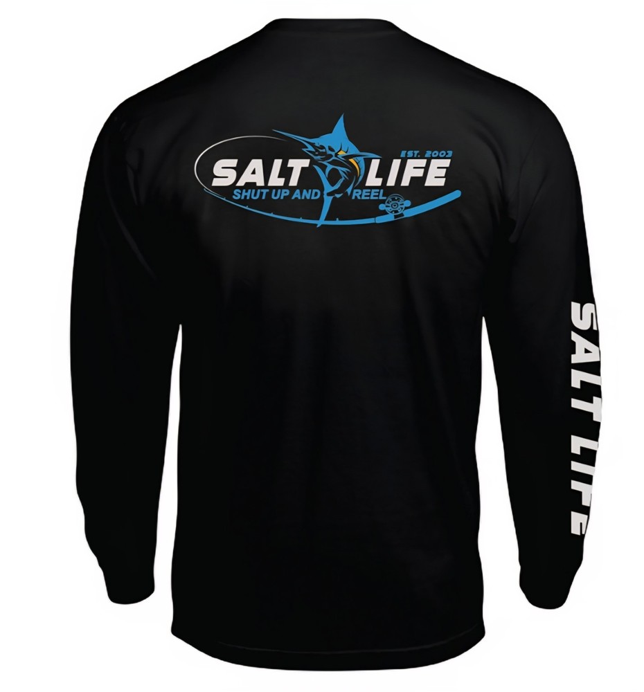 Salt Life Men’s Big & Tall, “Reel Time”, Graphic T-Shirt, Size LT