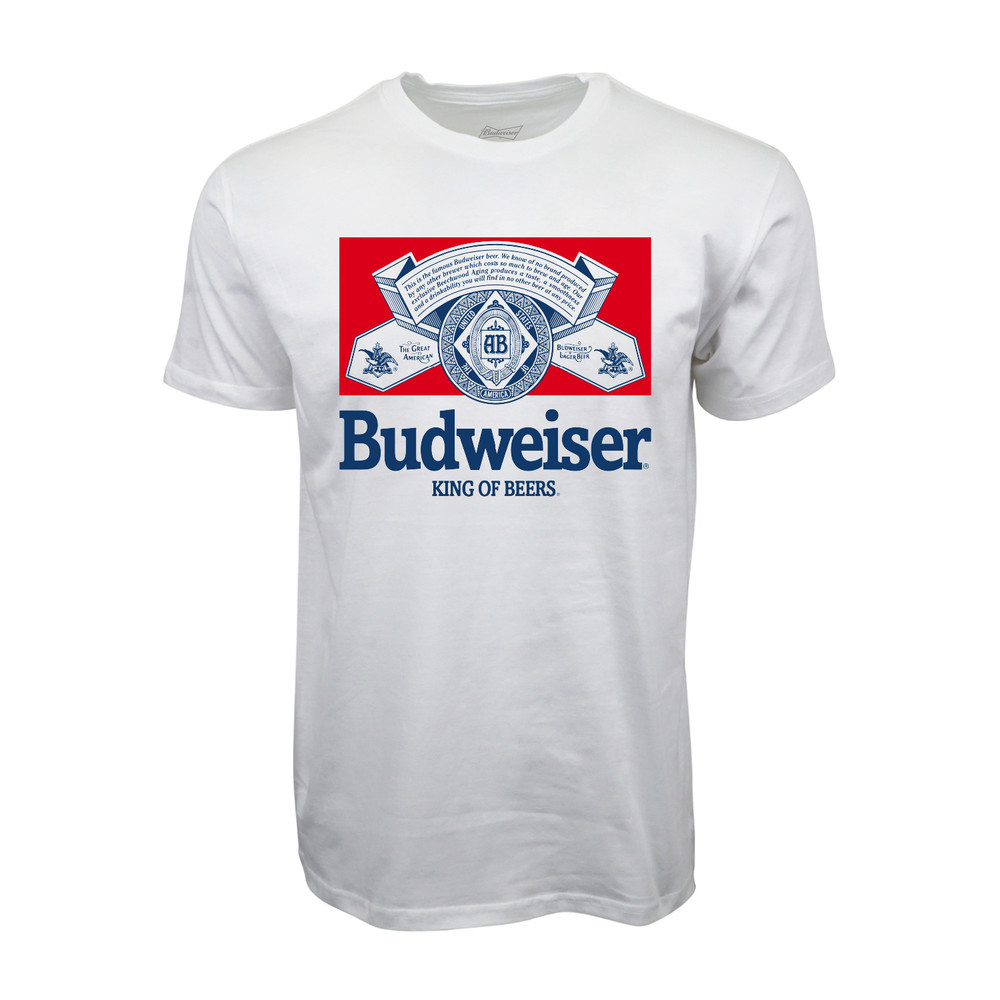 Budweiser’s King Of Beers Graphic T shirt White