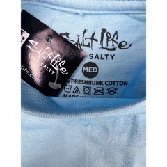 Salt Life Mens Blue Cracking Claws Crab Beer Long Sleeve Pocket T-Shirt Medium