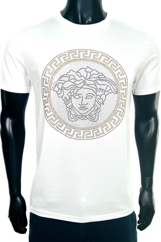 Vèrsace Men White T-Shirt
