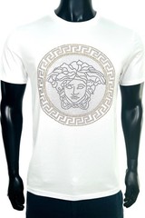 Vèrsace Men White T-Shirt