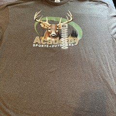 Academy Sports & Outdoors Mens Gray T-Shirt Size XXL Brand New
