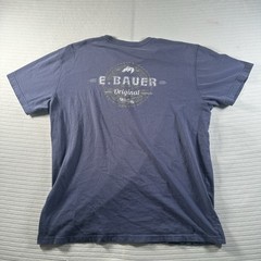 Eddie Bauer Legend Wash T Shirt Men’s Size L Blue Cotton Short Sleeve Classic