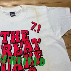 Vintage 1989 I Survived The Great Quake San Francisco Bay Area T-Shirt – Large