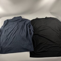 Lot of 10 Henley Crew Neck Pull Over Long Sleeve T-shirts Mens Size M/L/XL