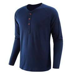 Zonbailon men’s t-shirt solid color crew neck quick dry large men’s shirt