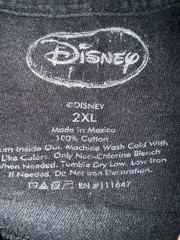 Mufasa The Lion King Disney Men’s Black Graphic T Shirt Size XL