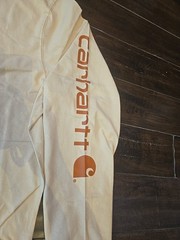 carhartt long sleeve Logo T shirt XL Tall W07 K231