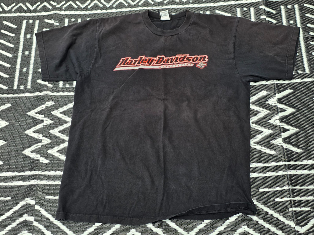 Vintage Harley-Davidson Motorcycles Mens XL Black Shirt Chandler AZ Arizona