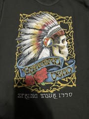 GRATEFUL DEAD-SPRING TOUR ’90-LONG SLEEVE BLACK T-SHIRT – XXL Garcia,Lesh