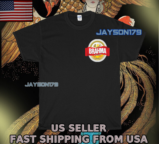 NEW SHIRT BRAHMA BEER LOGO UNISEX T-SHIRT FUNNY MEN’S SIZE S-5XL