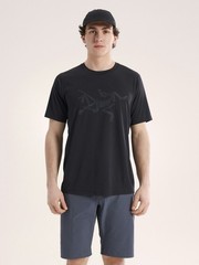 Arc’teryx Cormac Logo SS Medium T-Shirt Black Brand New