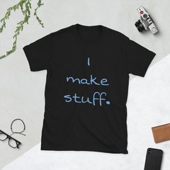 I make stuff. Unisex Basic Softstyle T-Shirt | made to order