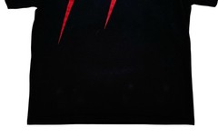 ⭕️ GUCCI LOGO GRAPHIC T-SHIRT BLACK RED WHITE MADE IN ITALY SIZE M