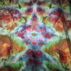 Quality Handmade Tie-dyed T Shirt 100% Cotton Unisex Large “Psychedelic Bloom!”