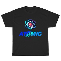 ATOMIC Logo American Men’s T-Shirt Funny Size S to 5XL