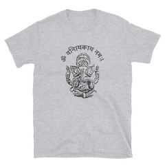 Ganesh Unisex Shirt, Lord Ganesha Hindu Elephant God Gift, Om Mantra Ganpati