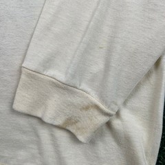 VTG The Knits Ocean City Summer 81 Surf Long Sleeve T-Shirt Mens XL Cream 80s