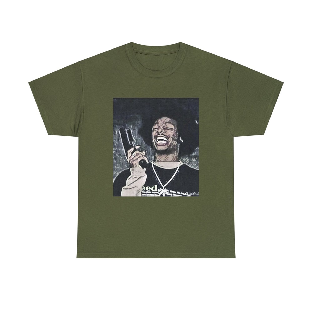 Shorty Scary Movie Graphic Print Short Sleeve Crew Unisex Heavy Cotton Tee Shirt