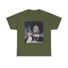 Shorty Scary Movie Graphic Print Short Sleeve Crew Unisex Heavy Cotton Tee Shirt