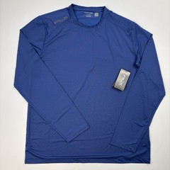 Ralph Lauren RLX Golf Performance Mesh Tee Long Sleeve T-Shirt Royal Navy Sz M