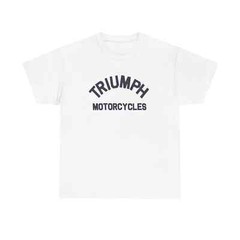 Triumph Motorcycles Tshirt Vintage Logo Classic Fit Unisex TM TRENDING T’SHIRT