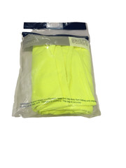 Brisco Brands Comfortable Short Sleeve Fluorescent Yellow T-Shirt Adult 2XL NEW