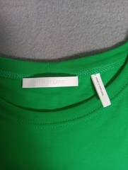 Helmut Lang Men’s Green Crewneck Logo Cotton Short Sleeve T-Shirt Sz MEDIUM