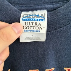 Gildan Ultra Cotton The Alamo San Antonio Navy Blue Graphic T-Shirt Mens Large