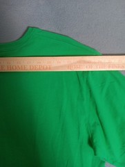 Helmut Lang Men’s Green Crewneck Logo Cotton Short Sleeve T-Shirt Sz MEDIUM