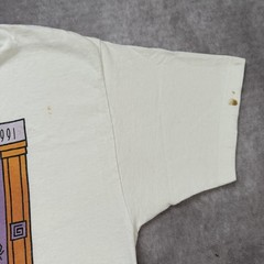 Vintage 1991 Carnivale De Ybor City Shirt Mens L Carnival Art Florida