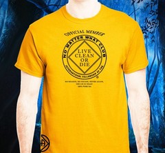 Narcotics Anonymous No Matter What Club V 4.0 T-shirt 100% Pre-shrunk Cotton