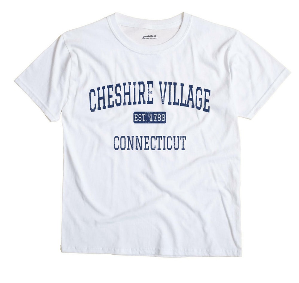 Cheshire Village Connecticut CT T-Shirt EST