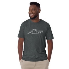 Softstyle T-Shirt For Ford F100 Pickup 1969 Car Owners Birthday Gift Tee Shirt
