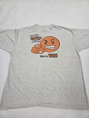 Vintage The Big Orange Army Wants You UT Vols Shirt 2XL University Tennessee USA