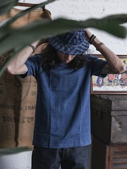 10PC NON STOCK 9oz 100% Cotton Tubular T-Shirts Mens Loose Tee Shirt Solid Color