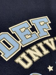 VTG 2000s Def Jam University Records Y2K Graphic Long Sleeve T Shirt Size 2XL