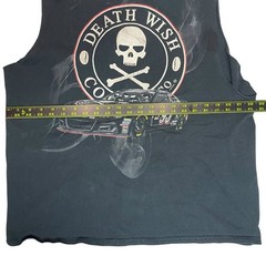 Death Wish Coffee NASCAR Ty Dillon 95 Sleeveless T Shirt XL